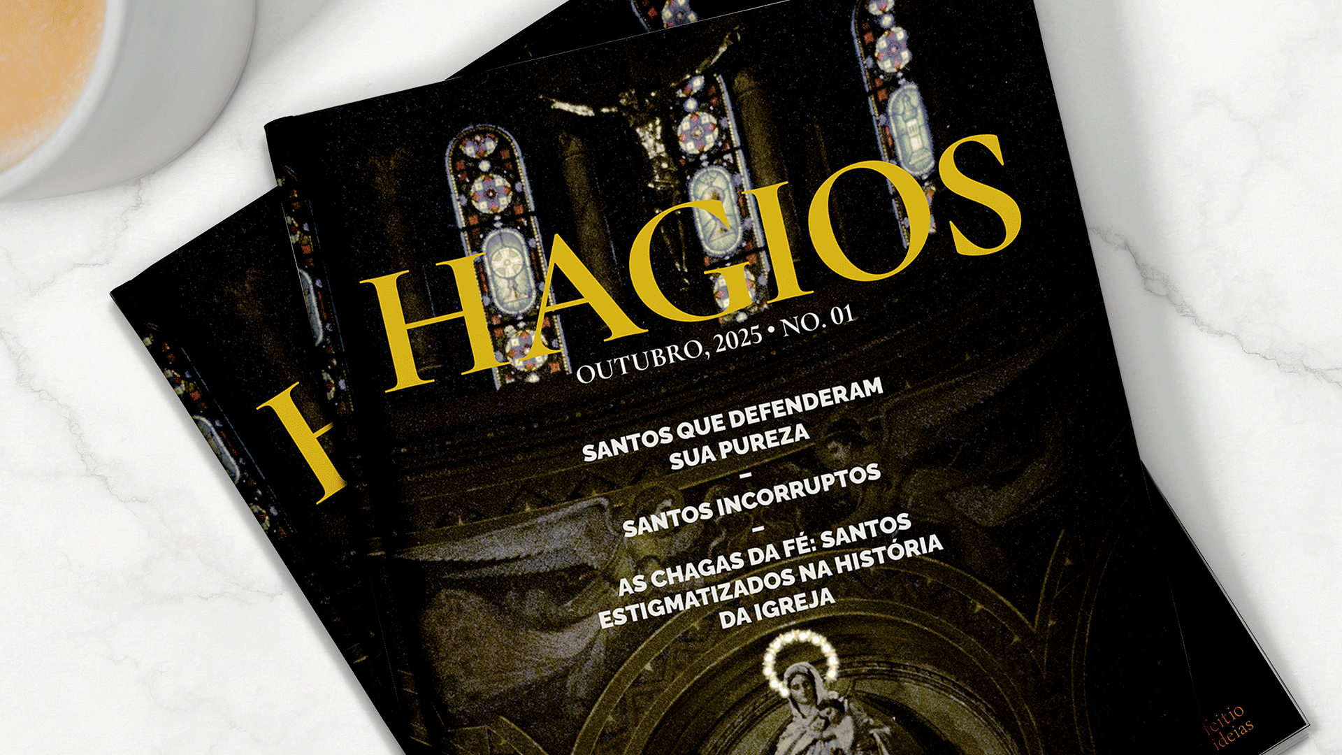 Magazine | Hagios: Editorial Design for a Religious Publication
