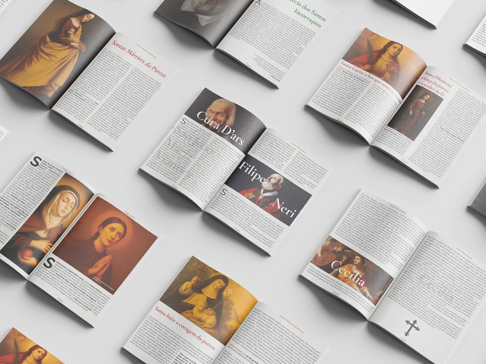 Magazine | Hagios: Editorial Design for a Religious Publication